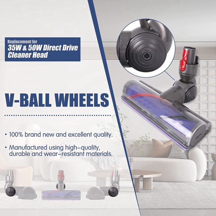ball-wheel-for-dyson-v6-v7-v8-v10-v11-v12-dc58-vacuum-cleaner-35w-50w-direct-drive-cleaner-head-wheels-parts