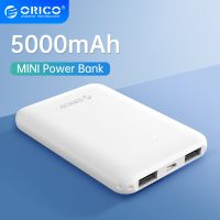ORICO 5000mAh Power Bank Slim Mini Portable External Battery Charging Powerbank For iphone Xiaomi Smartphone Small Power Bank