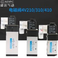 Sdpc อุปกรณ์นิวเมติกส์วาล์วน้ำห้าทางสอง4v210-08 4v310-10ก๊าซ4v410-15