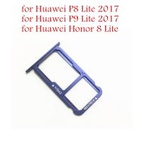 สำหรับ Huawei P8 Lite/P9ไลท์/Honor 8 Lite การ์ดที่ใส่ถาดซิมเอสดีการ์ดช่องเสียบบัตรอะแดปเตอร์ที่ยึดอะไหล่ซ่อม