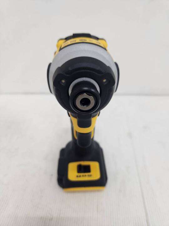 ไขควงกระแทกไร้สาย-20v-xr-li-lon-หัวจับดอก-1-4-แรงบิด-205n-m-มอเตอร์บัสเลส-dewalt-รุ่น-dcf850n-รับประกัน-3ปี