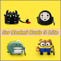 สำหรับ Redmi Buds 3เคสประกบอุปกรณ์หูฟังไร้สายซิลิโคนน่ารัก