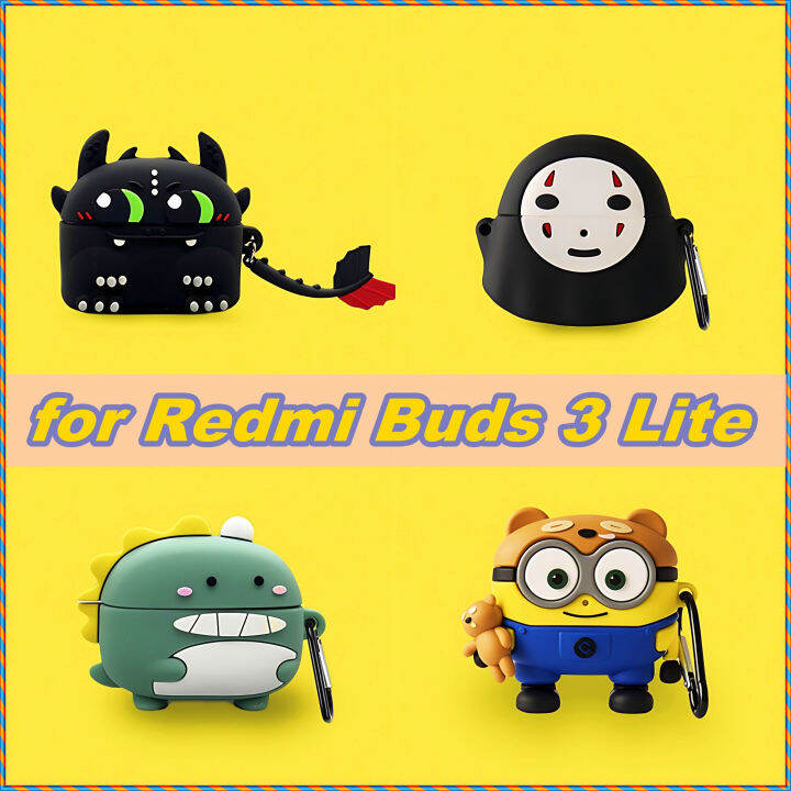 สำหรับ-redmi-buds-3เคสประกบอุปกรณ์หูฟังไร้สายซิลิโคนน่ารัก