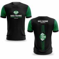 Xzx180305 3D Tshirts elemental gym personal trainer Fitness Academy green customized gym