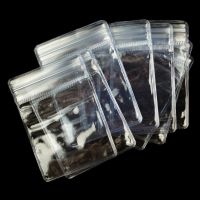 Thick Clear Zip Lock Ziplock Storage Bags Heavy-Duty Transparent Plastic Zip Package Small Jewelry Packing Reclosable Poly Bag