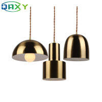 Post-modern Golden Shade Pendant Lamp 7 Models Are Available E27 Dining Room Pendant Light In Cafes Masterother Bedroom[DP4503]