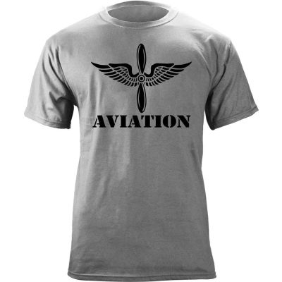 Kaus Oblong Keren Mode Musim Panas Baru Insignia Cabang Penerbangan Tentara As T-Shirt Kasual Motif Stereo-Baling Bersayap S-4XL-5XL-6XL