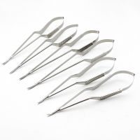 1Pcs Stainless Steel  Micro Scissors Microsurgical Scissors Instruments 185Mm-260Mm Microscissors Surgical Instruments