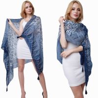 DD Store Porcelain Women Cotton Linen Long Scarf Tippet Tassel Shawls Wrap Scarves Female