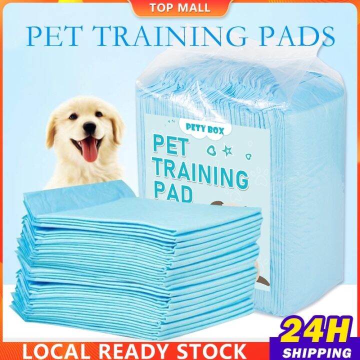 Ei pe1 100Pcs Dog Potty Pee Pads Dog Training Pads For Cats Dogs Pet