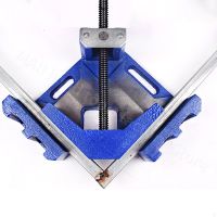 Right Angle Vise Type Clamp Heavy Duty Woodworking Welding Fixture Welders Angle Clamp 90 Degree Cast Iron Corner Clip Joint