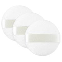 Lurrose 3 Pcs Ultra Short Plush Fluffy Face Powder Puff Comfortable Toddler Body Dusting Face Powder Puffs