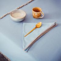 ผ้าเช็ดปาก BUBBLY NAPKIN SET IN SKY BLUE