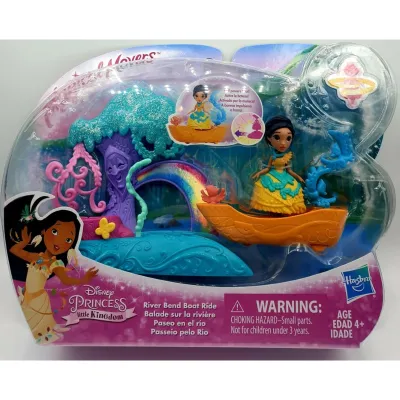 Disney Princess Little Kingdom River Bend Boat Ride with Pocahontas Doll NIP
