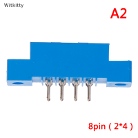 Witkitty 1pcs 805 Series 3.96MM PITCH PCB SLOT SOLDER CARD EDGE CONNECTOR 8-72 PIN