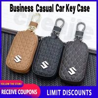 คุณภาพสูงธุรกิจ Casual Car Key Case ของแท้หนังรถ Key Cover กระเป๋ารถ Key สำหรับ Suzuki Alto Swift APV Ertiga Celerio Carry Grand Vitara Jimny Vitara