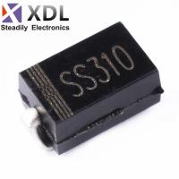 100PCS SS310 SMD SR310 Schottky Barrier Rectifier Diode 3A 100V DO-214AC SMA WATTY Electronics