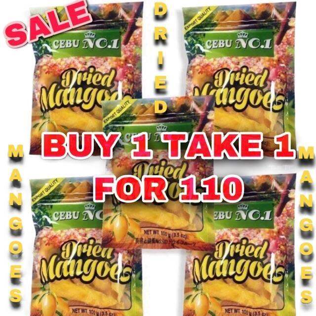 Philippine Dried Mangoes Sweetened and Tasty Lazada PH