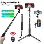 SH Gậy Tự Sướng Điều Chỉnh Được 90 150Cm Với Bluetooth Không Dây Tương