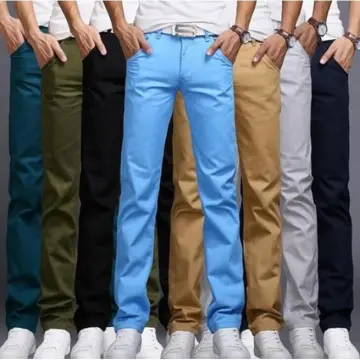 Men Tailored Pants Regular Size Plus Size Wrinkle Free Mini Slim Fit Work  Wear Trousers Formal PG027 Prima Apparel | Shopee Singapore
