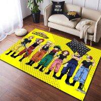 Japanese Anime Cartoon My Hero Academia Large Area Rug for Living Room Bedroom Dorm Floor Mats Doormats