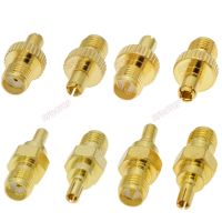 1pcs RF Coaxial Adapter SMA To TS9/CRC9 Coax Connector SMA/RP-SMA Female Jack To TS9/CRC9 Male Plug Gold Plated 4 Types