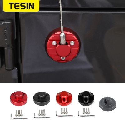 【JH】 TESIN Car Radio Antenna Base Cover for 2007-2018 2019 2020 2021 JK Gladiator Accessory