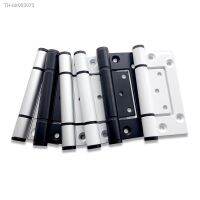 ♘ↂ White Gray Black 4 Inch aluminum alloy silent hinge free slot folding hinged door Customized