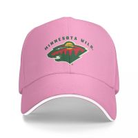 NHL Minnesota Wild Baseball Cap Unisex Lightweight Trendy Hats Ideal for Fishing Running Golf Workouts