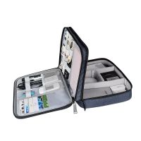 Electronics Organiser hard Case Bag for Adaptors, Cable Sleeves, Chargers, Hard Drives, air, mini, Kindle,Camera Len