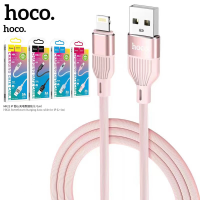 Hoco HK21 Data Cable สายชาร์จแบบลวด TPE 3A mAh สายชาร์จ Iphone/Ipad USB 1 เมตร (แท้100%)