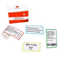 Color Sticker Self-Adhesive Thermal Label Sticker Rectangle Paper 100pcs/Roll for Phomemo M110/M200 Printer