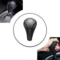 ▽ Non-slip Black Genuine Leather Gear Shift Knob Cover For Honda CIVIC 2006-2011 Ciimo 2011-2013 2014 2015 Shift Lever Protector