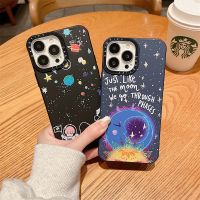 Tify【อวกาศนักบินอวกาศฤดูใบไม้ผลิ】เคส TPU ซิลิโคนเหลวนุ่ม iPhone สำหรับ13 Pro Max 12 11 Pro Max XR X XS MAX 7/8 Plus กันกระแทกฝาครอบใส