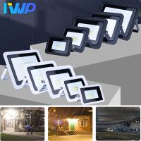 Led Flood Light Projector 10W 20W 30W 50W 100W High Brightness IP68 Waterproof Outdoor Spotlight For Garden Outside Garage Gate