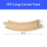 อุปกรณ์เสริมรางรถไฟไม้ Beech Wood Train Railway Parts Compatible With Thomas Biro All Brands Train Toys Racing Tracks