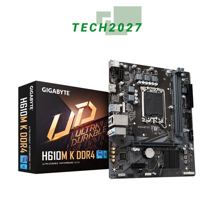 Gigabyte H610m K Ddr4 Matx Ultra Durable Motherboard Lazada Ph 6207