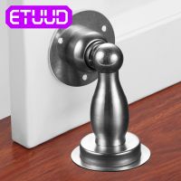 Magnetic Door Stop Stopper Sticker Holder Toilet Glass Stainless Steel Strong Catch Suction Hidden Door Floor Nail-free Hardware