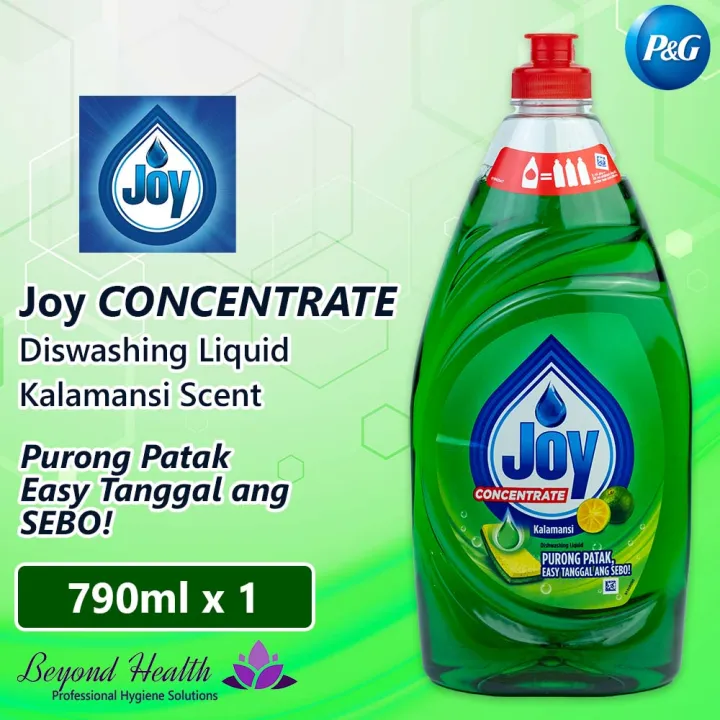 Joy Dishwashing Liquid Concentrate 790ML Kalamansi Scent Concentrated