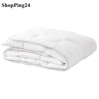 ผ้านวมเตียงเด็กอ่อน ขาว เทา 110x125 ซม. Duvet for cot white grey 110x125 cm