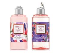 LOccitane Herbae Sauge Sclaree Gentle Body Lotion &amp; Shower Gel 250 ml