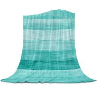 2023 Turquoise Wooden Board Soft Warm Coral Fleece Blanket Winter Sheet Bedspread Sofa Travel Bedding Throw Flannel Blankets