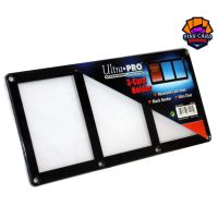 【FINNCARD】Ultra-Pro Black Frame 3-Card Holder - Ideal for Protection and Display กรอบรูป สำหรับใส่การ์ดสะสม รุ่นขันน๊อต