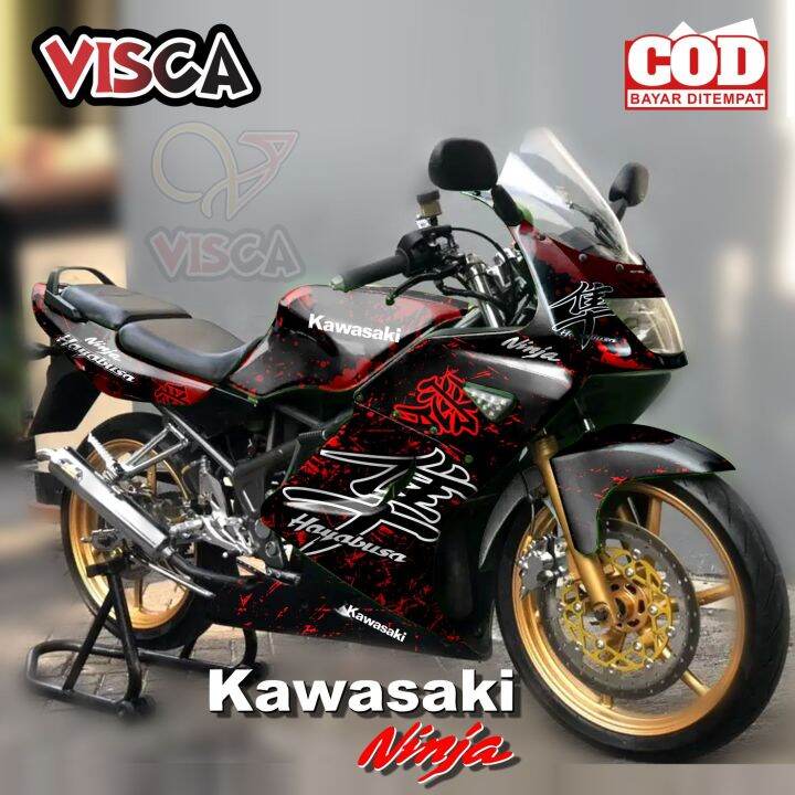Decal Ninja RR 150 Old Full Body Stiker Ninja RR 150 Full Body Striping