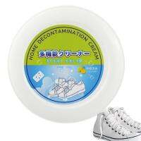 White Shoe Cleaning Cream Shoe Cream Polish Cleaner Quick and Easy Shoe Shiner Shoe &amp; Boot Cream Polish for Espadrilles Leather Shoes ordinary