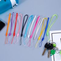 30Pcs Mobile Phone Strap Solid Cute Wrist Lanyard For Keys ID Card for USB Badge Holder DIY Hang Rope Random Color 7 Inch