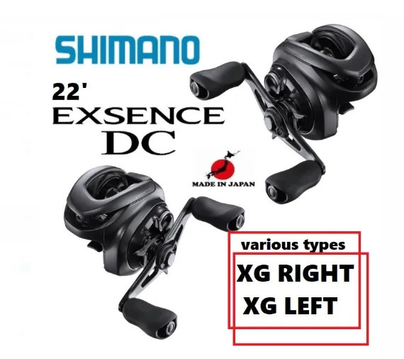 MADE IN JAPAN NEW 2022 SHIMANO EXSENCE DC XG BAIT CASTING REEL