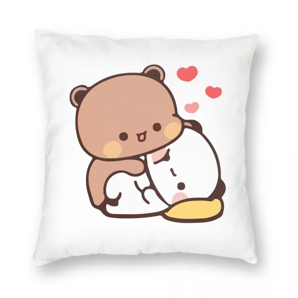 China's Giant Panda Bear Throw Pillow by DEAU