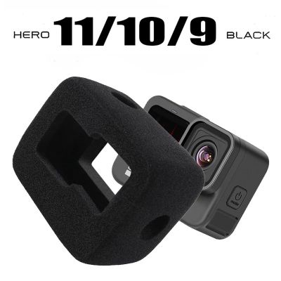 โฟมฟองน้ํา กันลม อุปกรณ์เสริม สําหรับกล้อง GoPro Hero 9 10 11 Black GoPro Hero 9