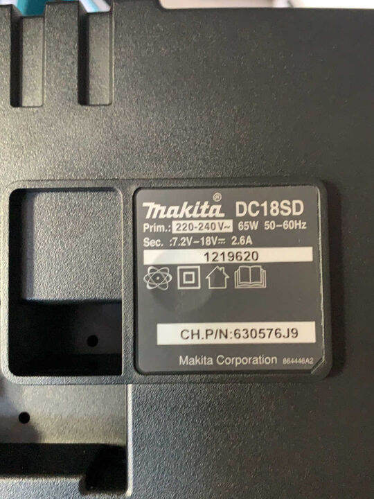 makita-dc18sd-18v-เครื่องชาร์จแบตเตอรี่ลิเธียมด่วนเดิม